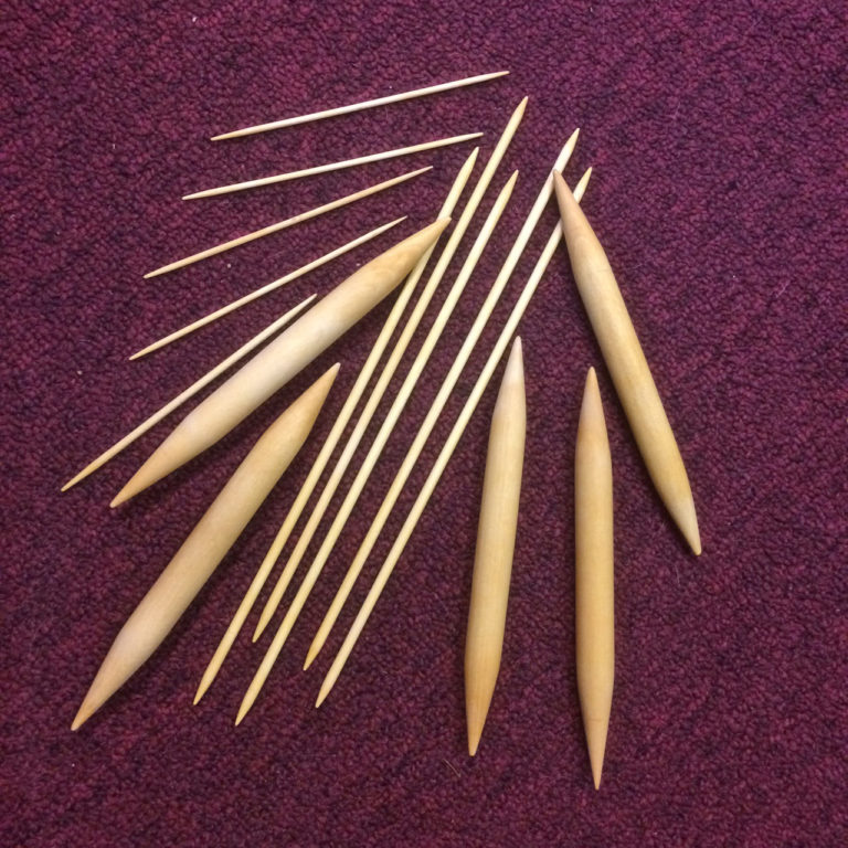 DoublePointed Knitting Needles Twin Birch Products